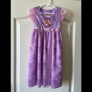 Frozen dress (2T) in purple with princess sleeves